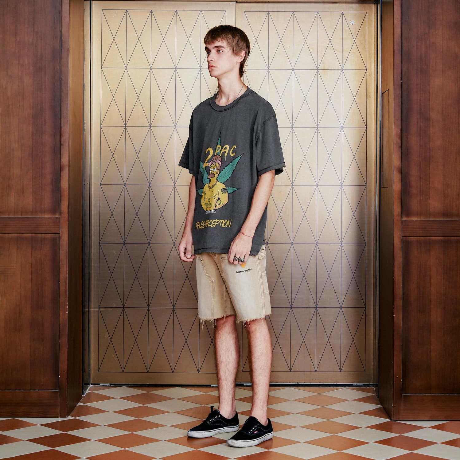 Футболка False Perception 2PAC Graffiti Tee - изображение 4