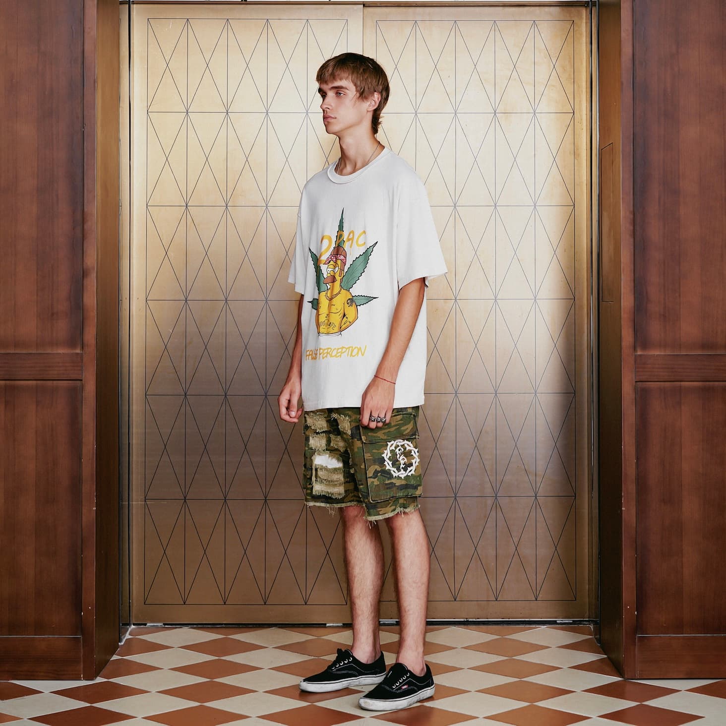 False Perception Boro Camo Shorts - изображение 5