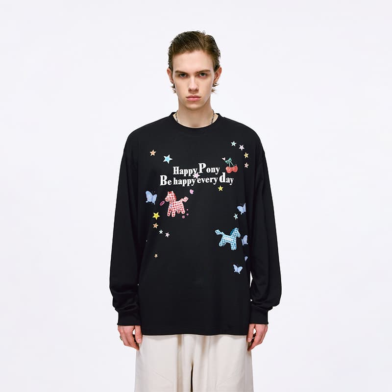 Футболка BONELESS Cut Year of The Horse Collection Унисекс T-рубашки - изображение 3