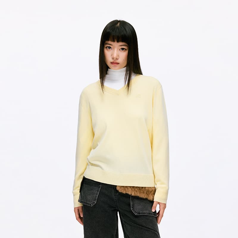Кардиган BONELESS Cut Yellow Women's Sweaters - изображение 3