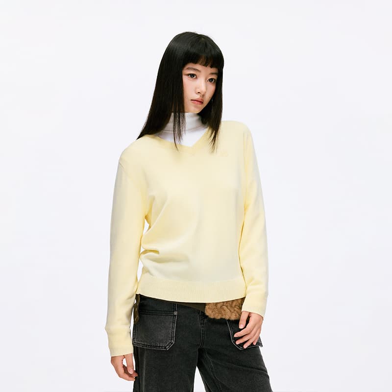 Кардиган BONELESS Cut Yellow Women's Sweaters - изображение 4