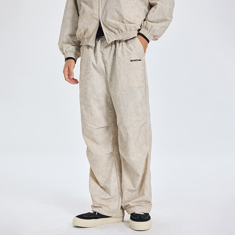 Штаны BONELESS Cut Gray Apricot Unisex Casual Pants BONELESS Cut Серый Абрикос Унисекс Повседневные Брюки - изображение 4