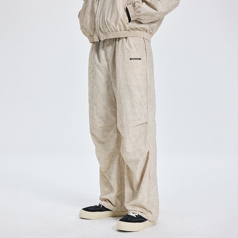 Штаны BONELESS Cut Gray Apricot Unisex Casual Pants BONELESS Cut Серый Абрикос Унисекс Повседневные Брюки - изображение 6