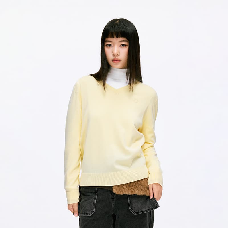 Кардиган BONELESS Cut Yellow Women's Sweaters - изображение 5