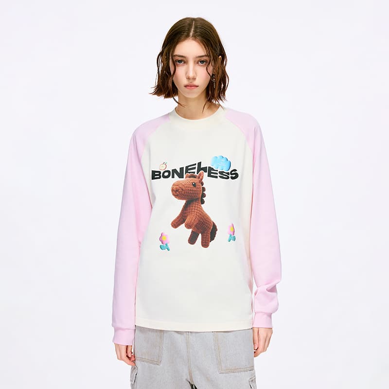 Футболка BONELESS Cut Year of The Horse Collection Унисекс T-рубашки - изображение 3