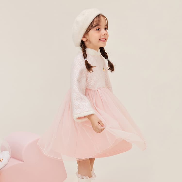 B.Duck Платье Розовое Детское для Возраста 3-7 Лет - изображение 7
