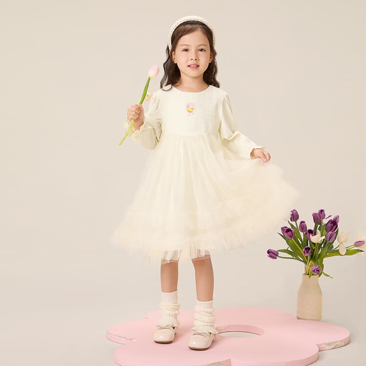 B.Duck Платье для девочек возраст 3-7 лет - изображение 4