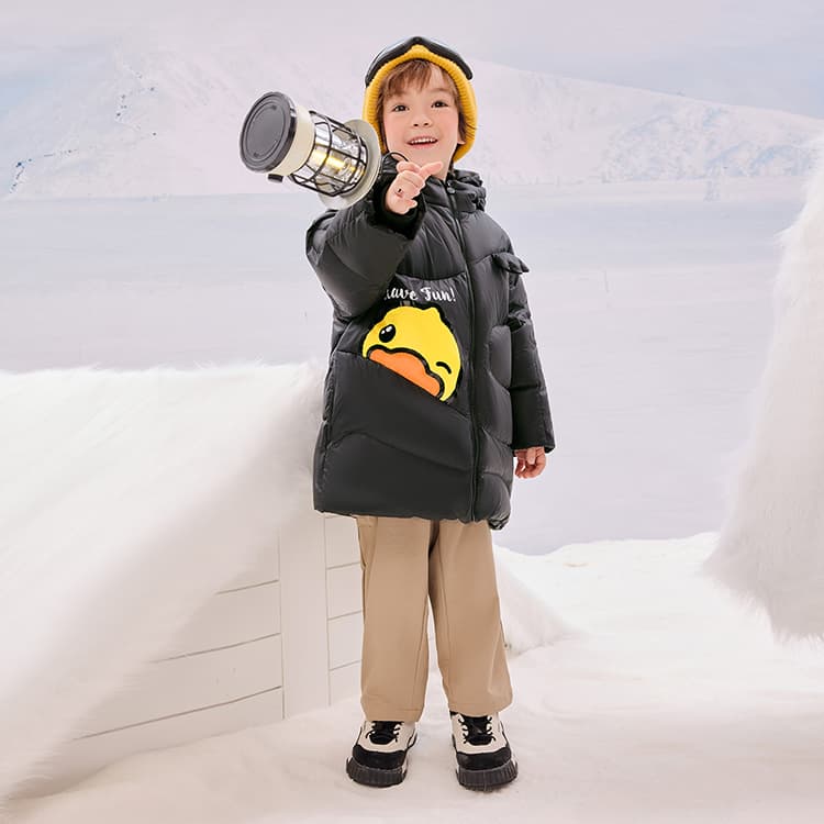B.Duck Пуховик для детей в возрасте 3-7 лет - изображение 7