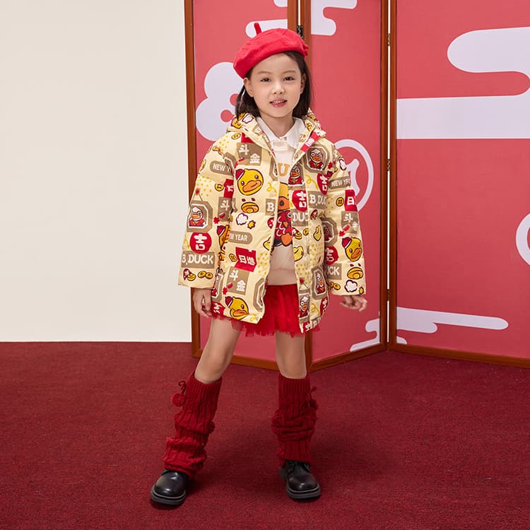 B.Duck Пуховик для детей в возрасте 3-7 лет - изображение 6