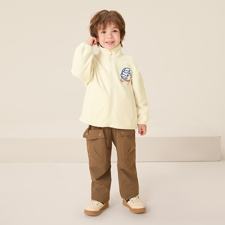B.Duck Куртки и Пальто Бежевый Детский Возраст 3-7 лет - изображение 8