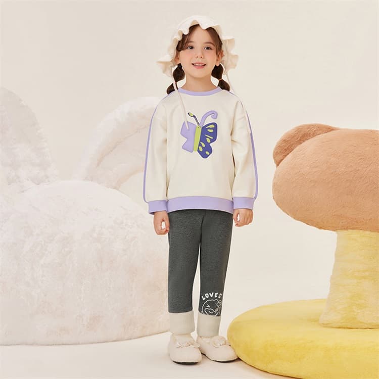 B.Duck Леггинсы Желтая утка Cute Collection Утолщенные и с флисовой подкладкой милый стиль для детей 3-7 лет - изображение 6