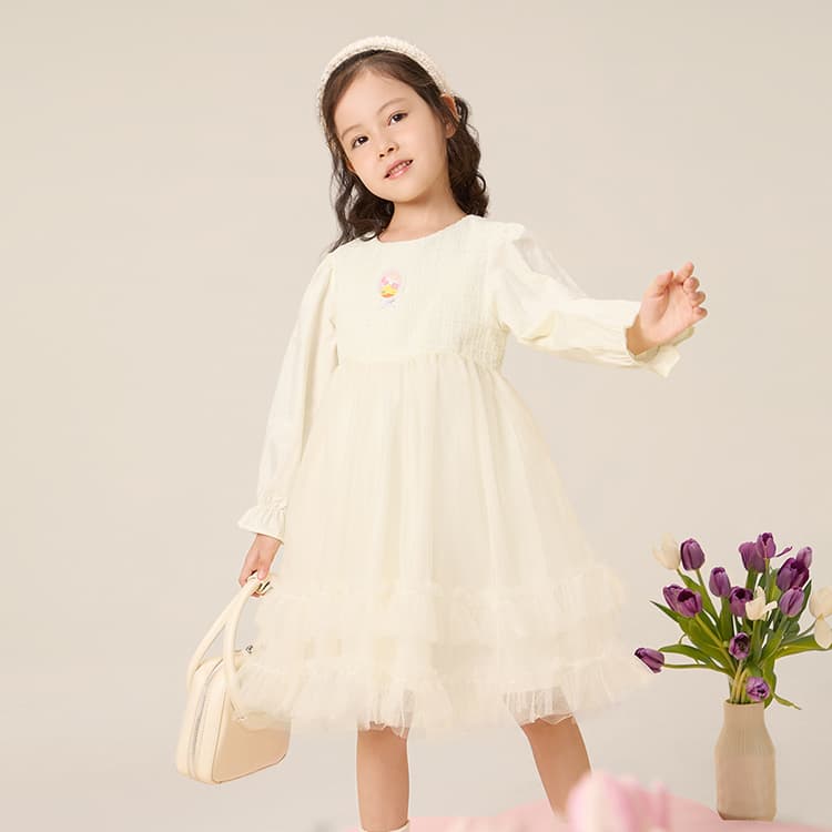 B.Duck Платье для девочек возраст 3-7 лет - изображение 3