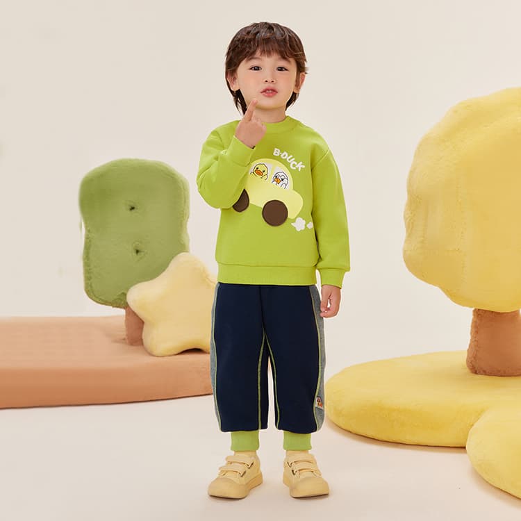 B.DUCK Спортивные трикотажные штаны для детей возраст 3-7 лет - изображение 7