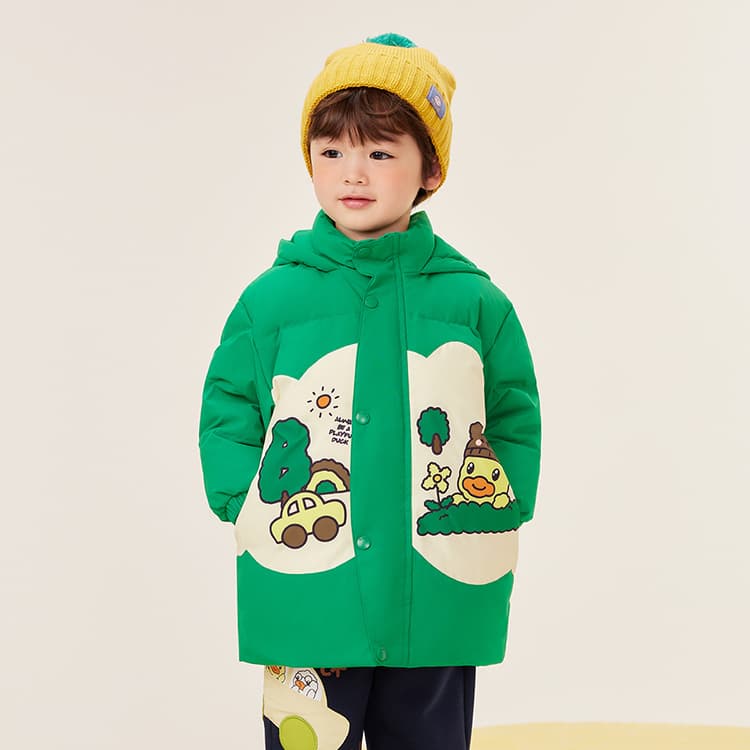 B.Duck Пуховик Детский Возраст 3-7 лет - изображение 4