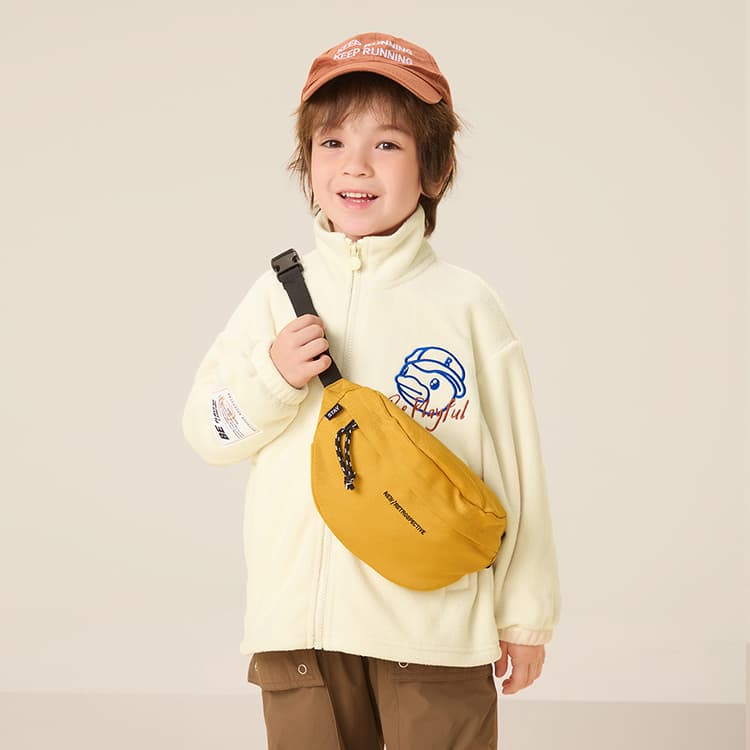 B.Duck Куртки и Пальто Бежевый Детский Возраст 3-7 лет - изображение 4