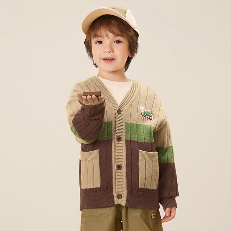 B.Duck Свитер Коричневый Детский Возраст 3-7 лет - изображение 5
