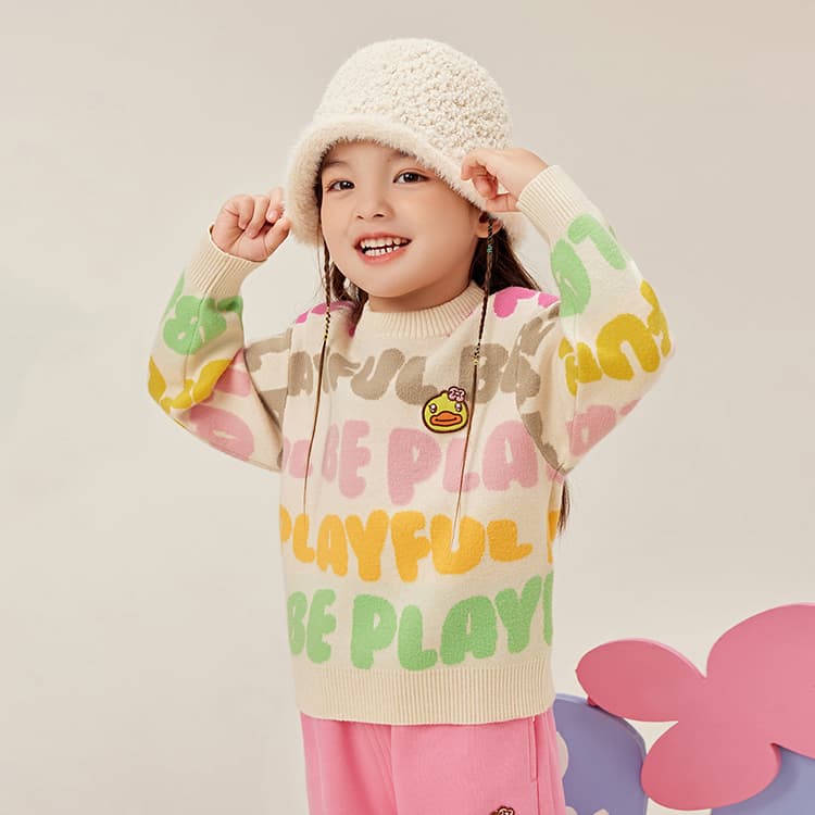 B.Duck Свитер Бежевый Children Возраст 3-7 лет - изображение 7