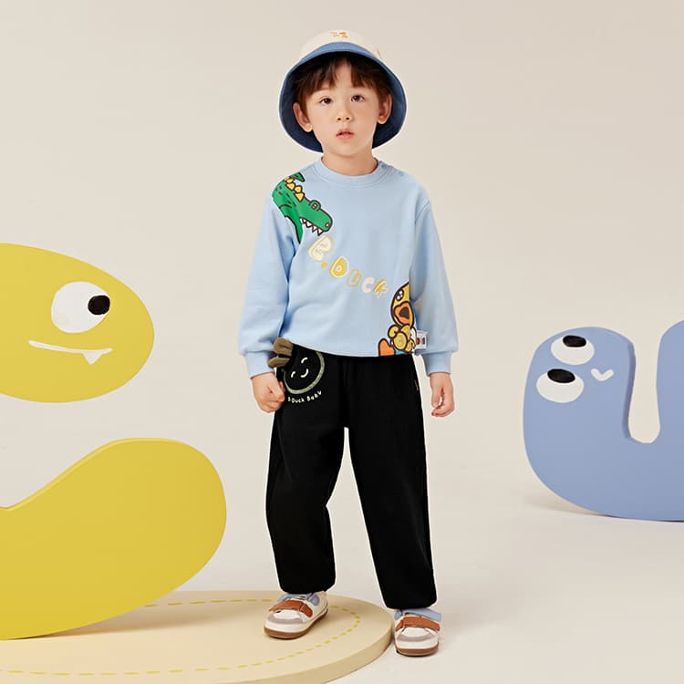 B.DUCK Спортивные трикотажные штаны для детей возраст 3-7 лет - изображение 5