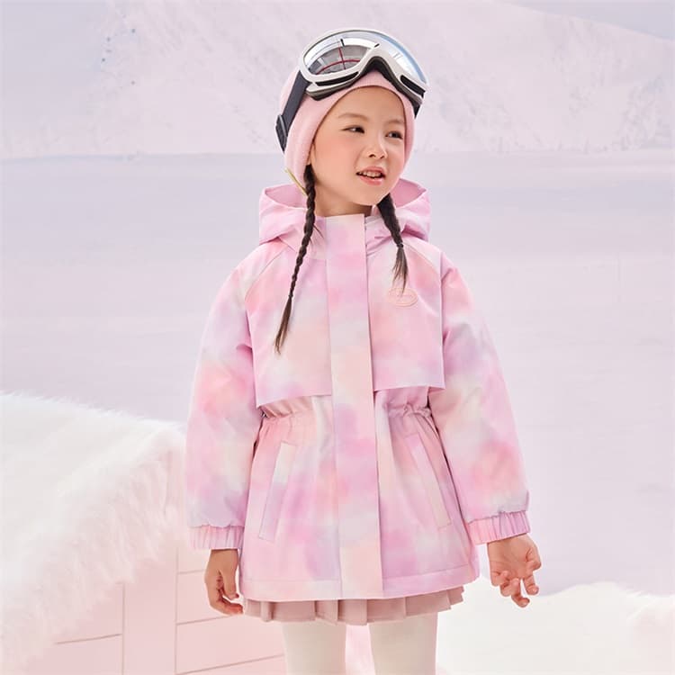 B.Duck Пуховик Розово-вишневый для детей 3-7 лет - изображение 7