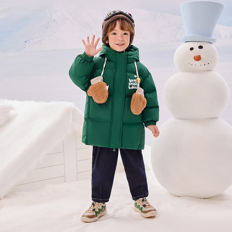 B.Duck Пуховик для детей в возрасте 3-7 лет - изображение 6