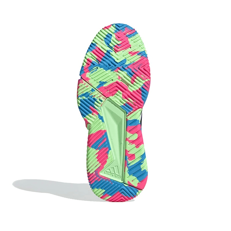 Кроссовки Adidas Court Flight Волейбольные кроссовки Low Топ Многоцветный Белый Черный IE0840 Унисекс - изображение 5