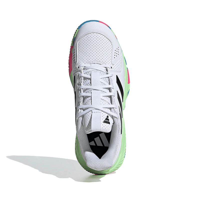 Кроссовки Adidas Court Flight Волейбольные кроссовки Low Топ Многоцветный Белый Черный IE0840 Унисекс - изображение 6