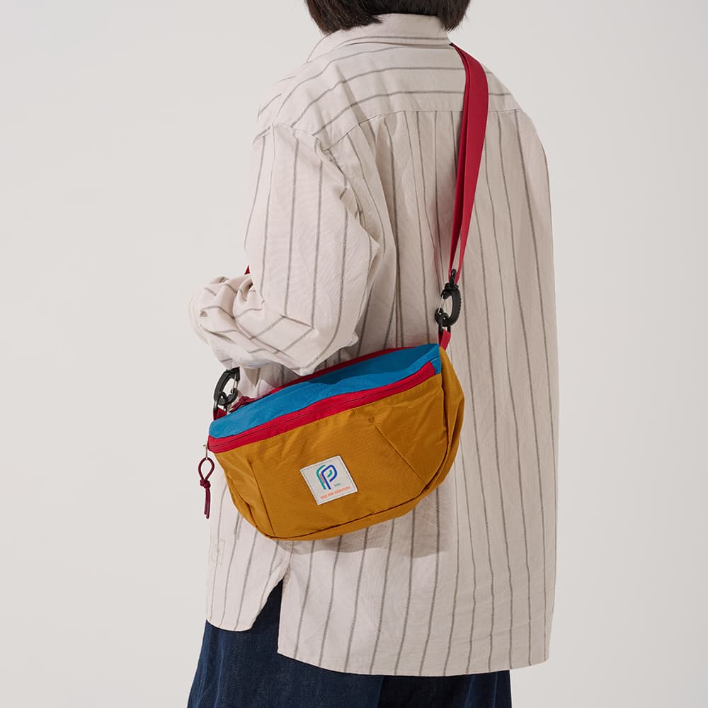 Сумка через плечо PETERPOINT Oxford Crossbody Bag Standard (Standard) Unisex Горчично-желтый Зеленый - изображение 2
