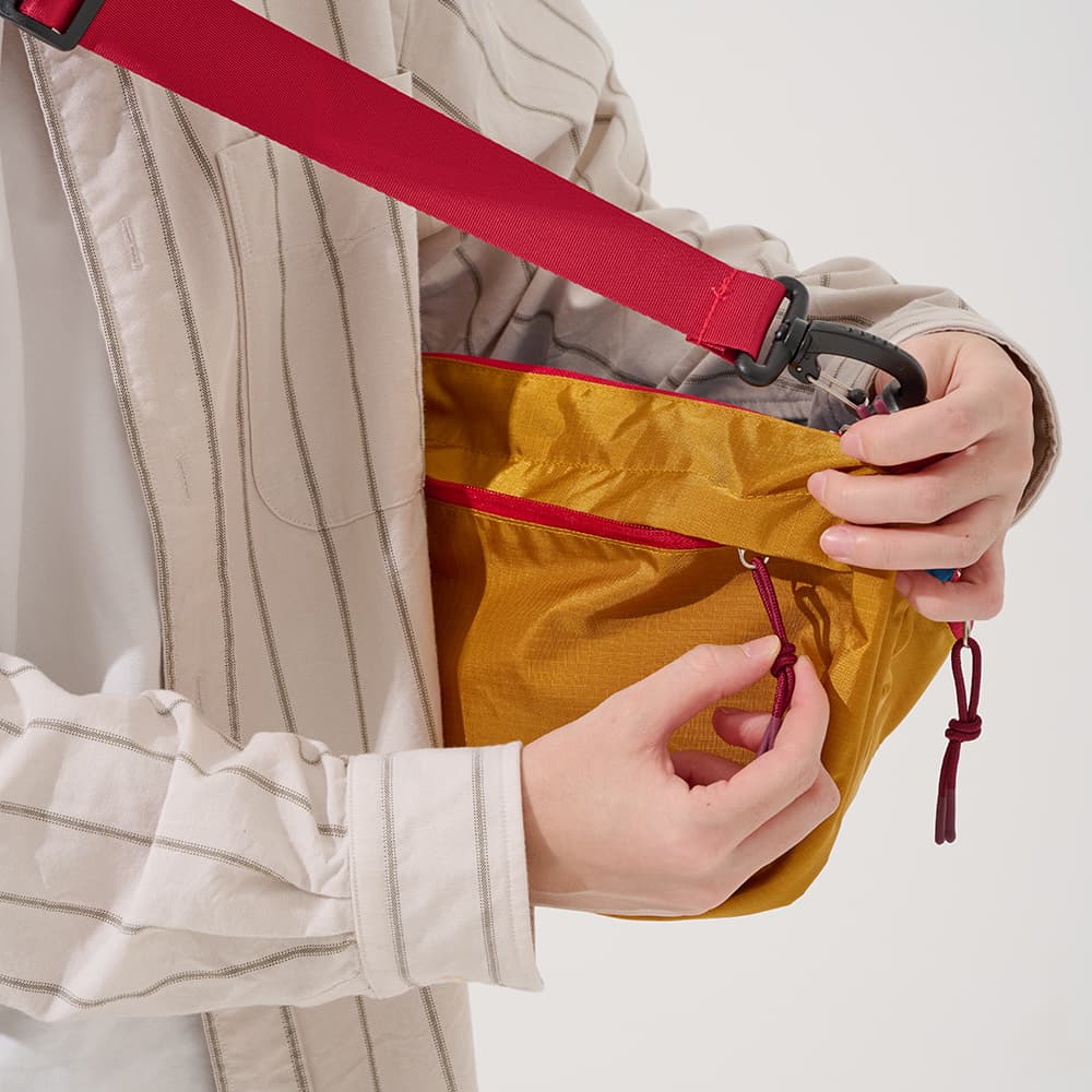 Сумка через плечо PETERPOINT Oxford Crossbody Bag Standard (Standard) Unisex Горчично-желтый Зеленый - изображение 4