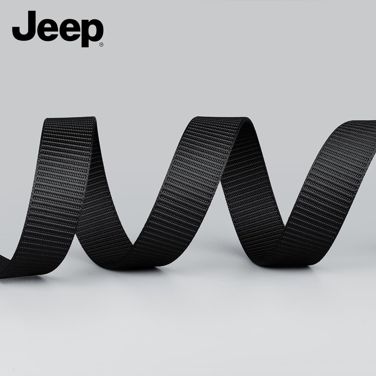 Ремень Jeep Нейлоновая ткань вязаная шнуровка мужская 3,5 см - изображение 4