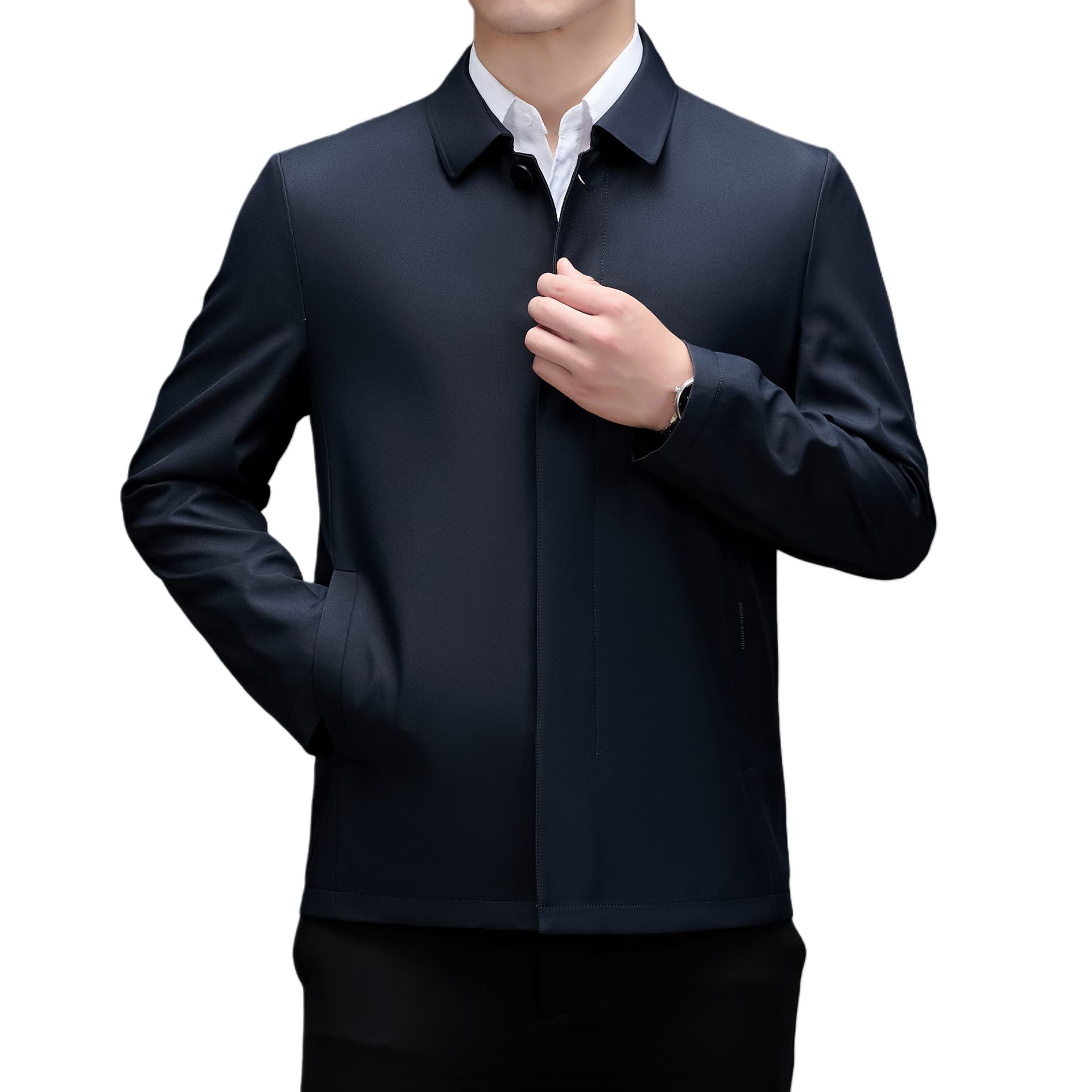 Куртка PIERRE CARDIN Темно-синий Мужской Куртки - изображение 3