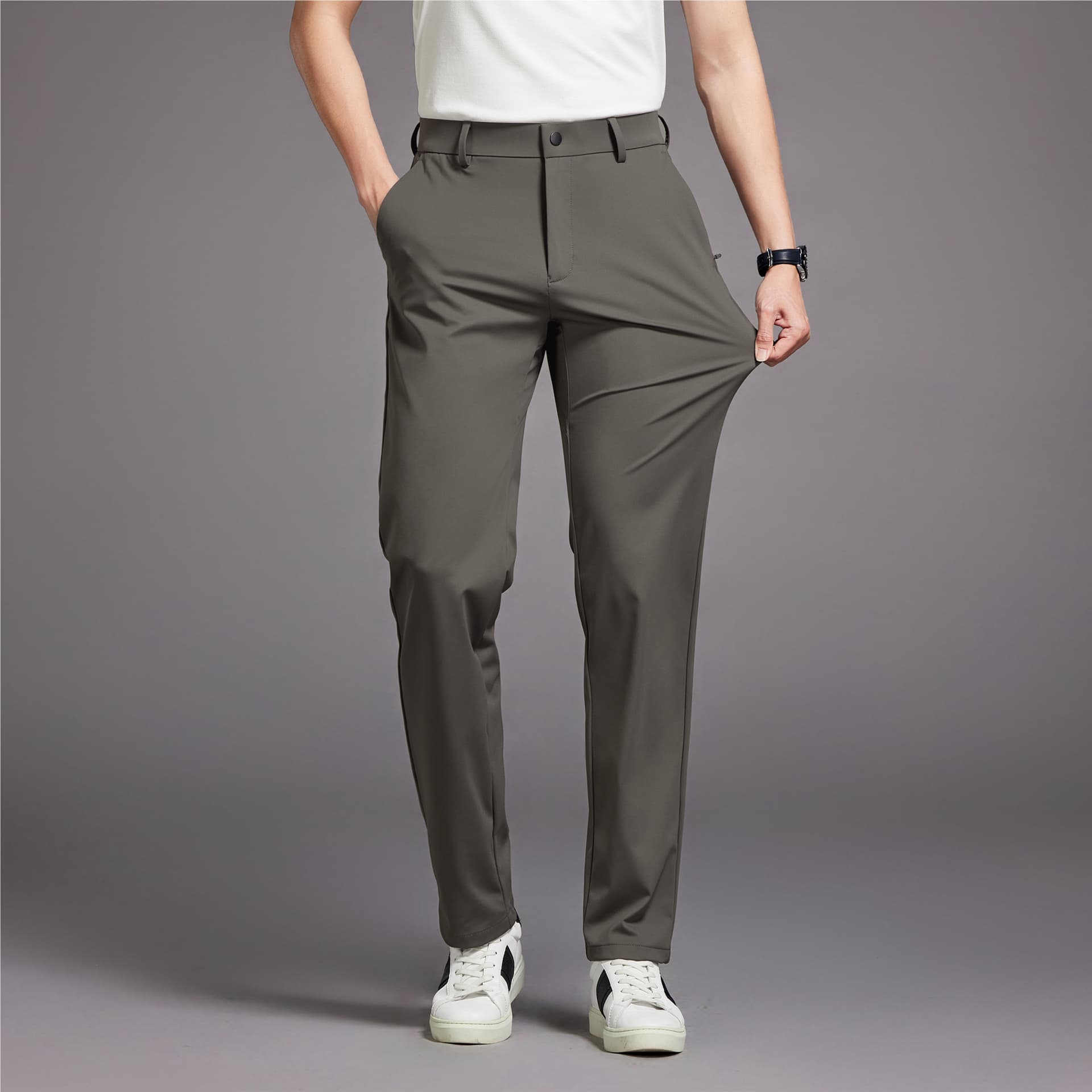 Штаны PIERRE CARDIN Мужские Повседневные Брюки - изображение 4