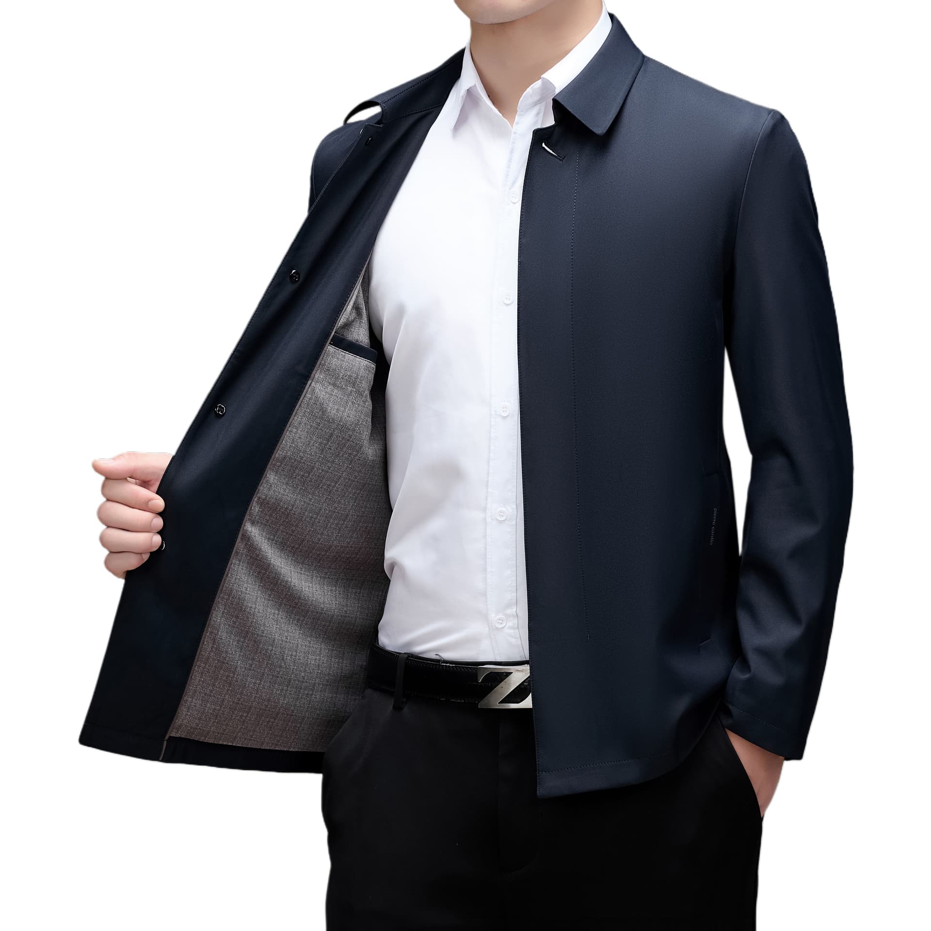 Куртка PIERRE CARDIN Темно-синий Мужской Куртки - изображение 5