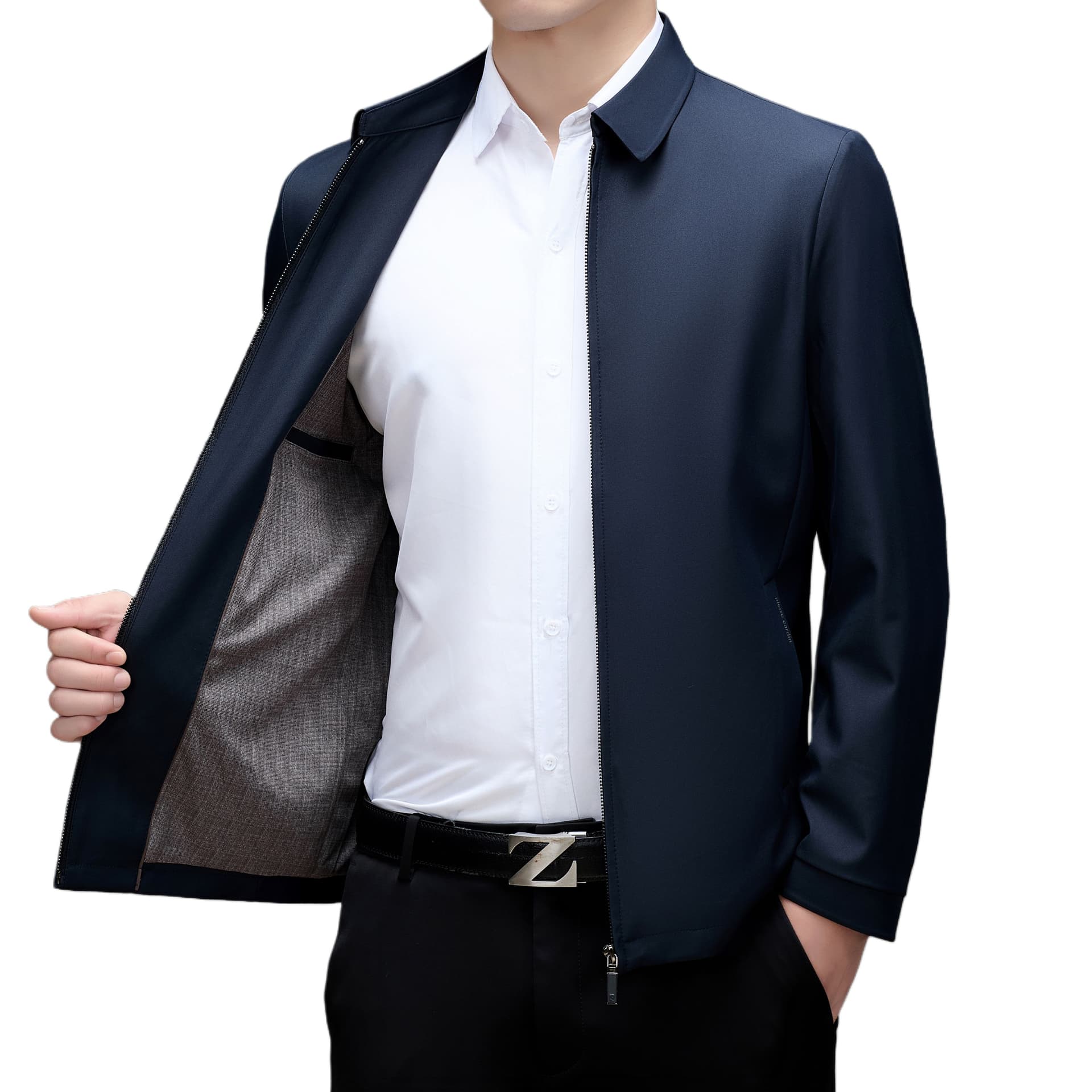 Куртка PIERRE CARDIN Темно-синий Мужской Куртки - изображение 4