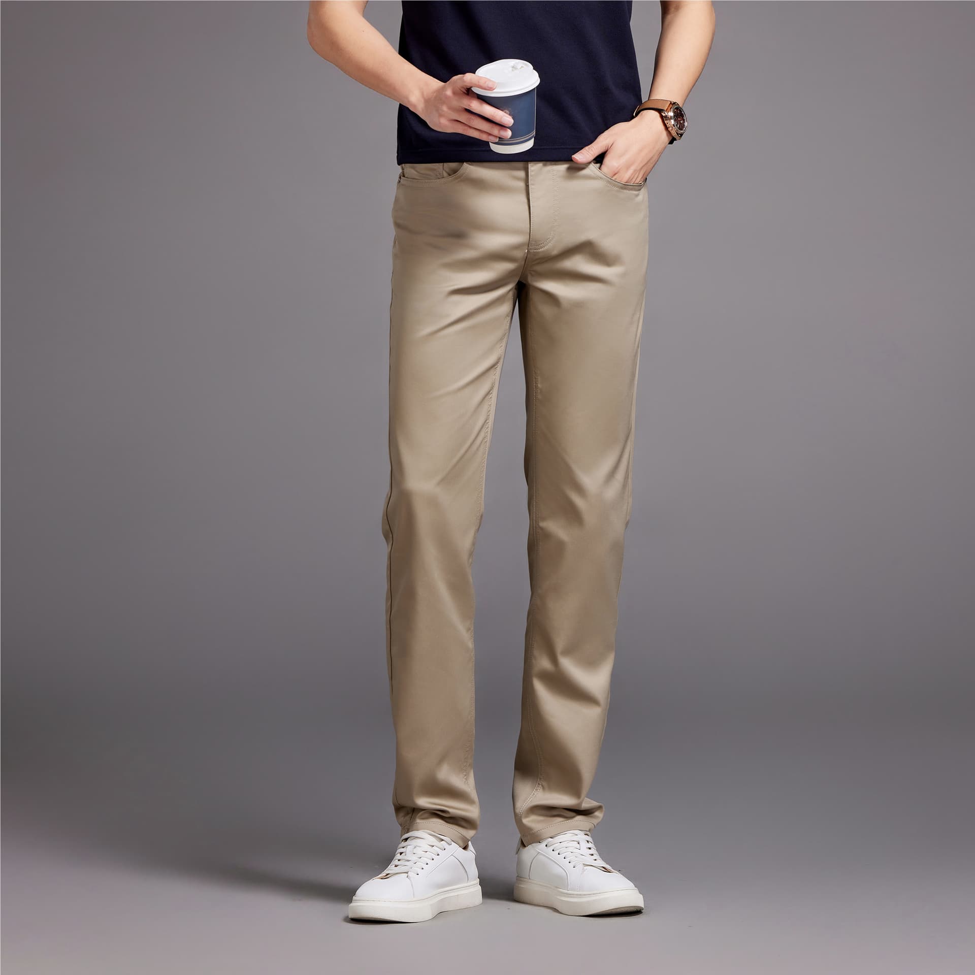 Штаны PIERRE CARDIN Мужские Повседневные Брюки - изображение 4