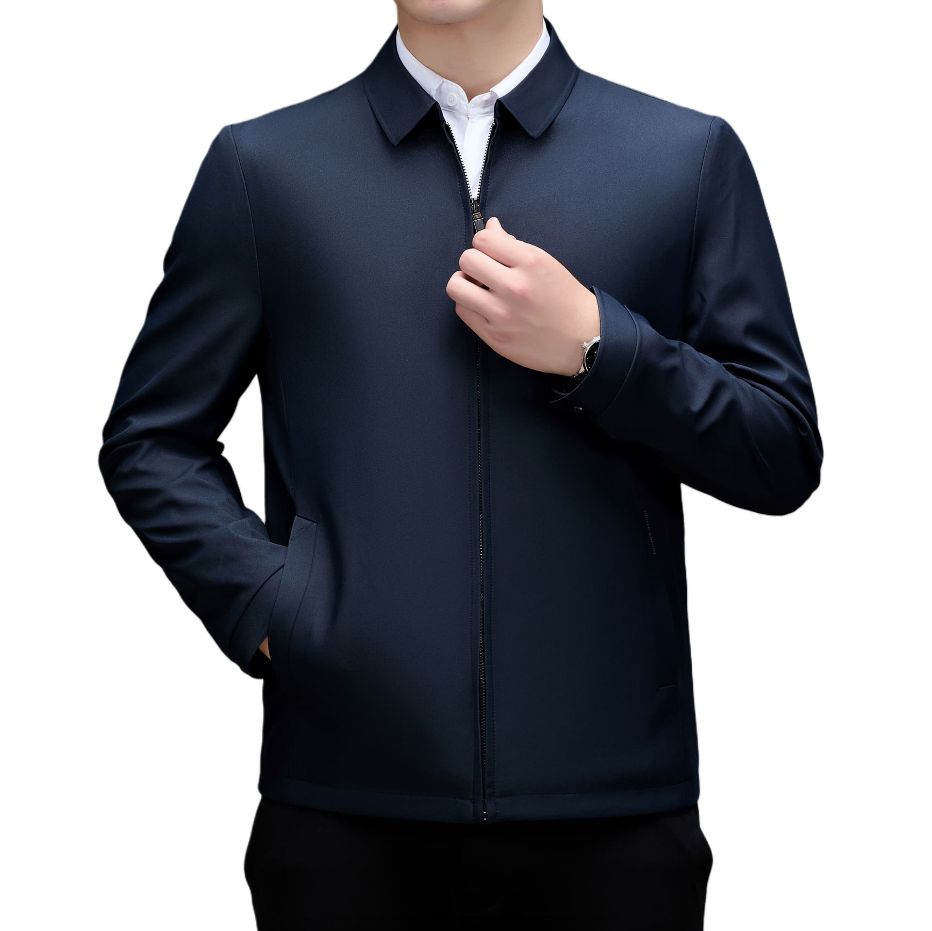 Куртка PIERRE CARDIN Темно-синий Мужской Куртки - изображение 3
