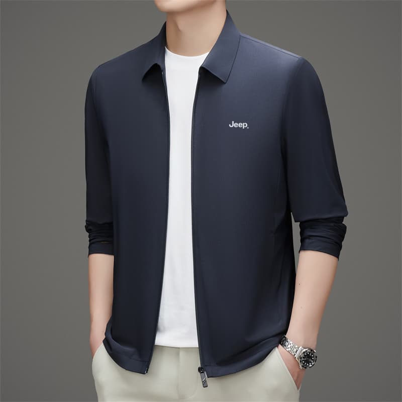 Легкая ветровка Jeep Leisure Collection Одежда с UV-защитой Мужской - изображение 3