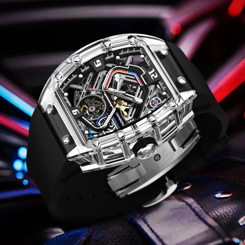 Часы HANBORO HBR9039 Black Dial - изображение 2