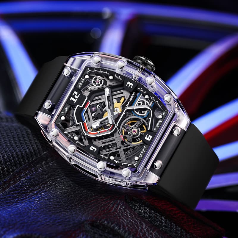 Часы HANBORO HBR9039 Black Dial - изображение 3