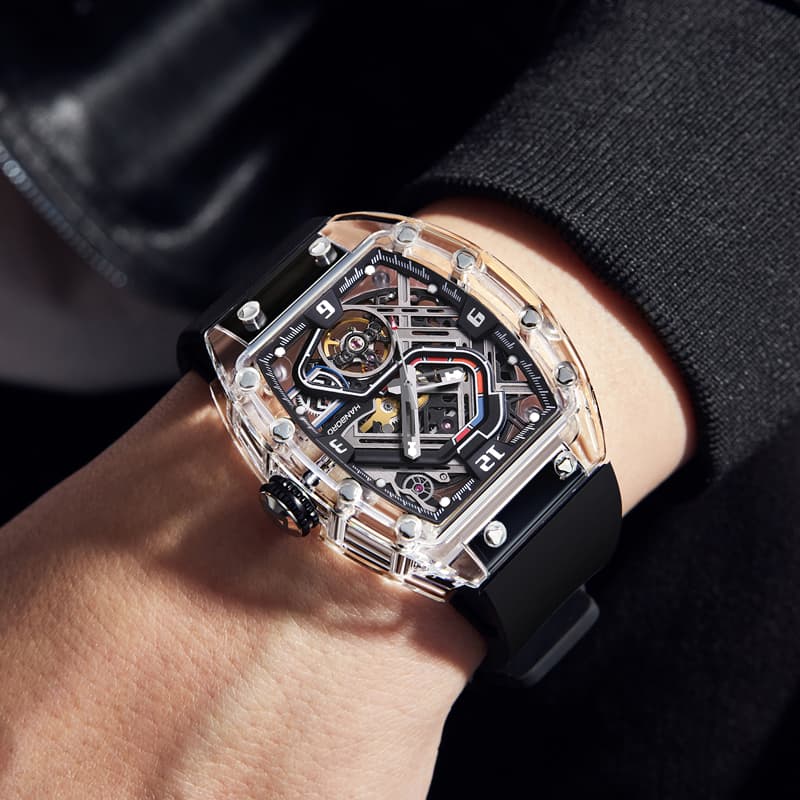 Часы HANBORO HBR9039 Black Dial - изображение 4