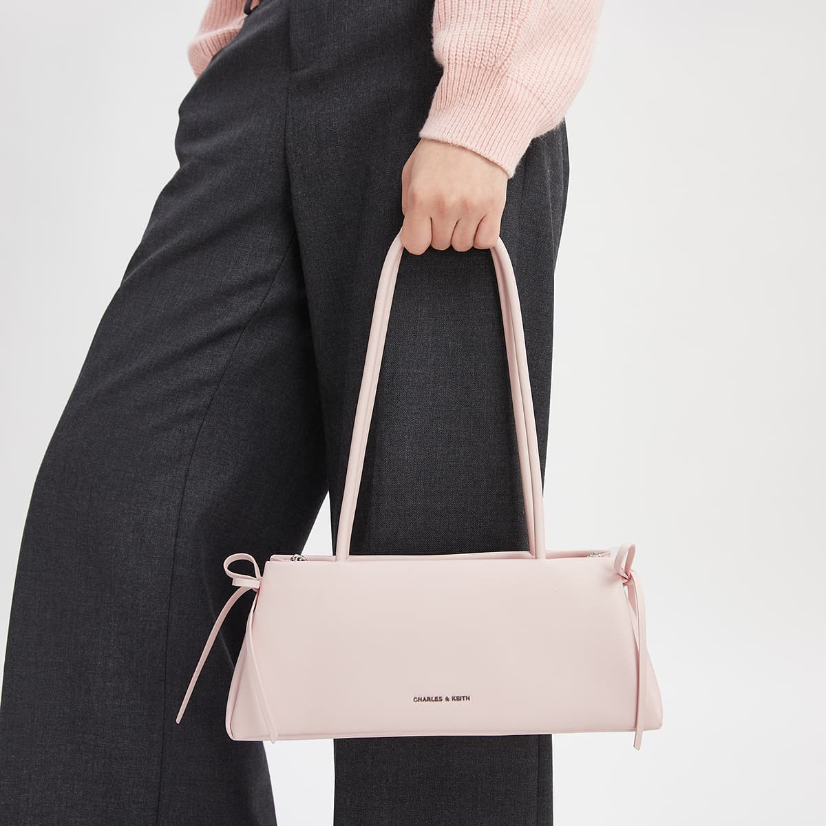 Мини-сумка CHARLES KEITH ПУ (полиуретан) Сумки через плечо Средний Женские Многоцветный - изображение 5