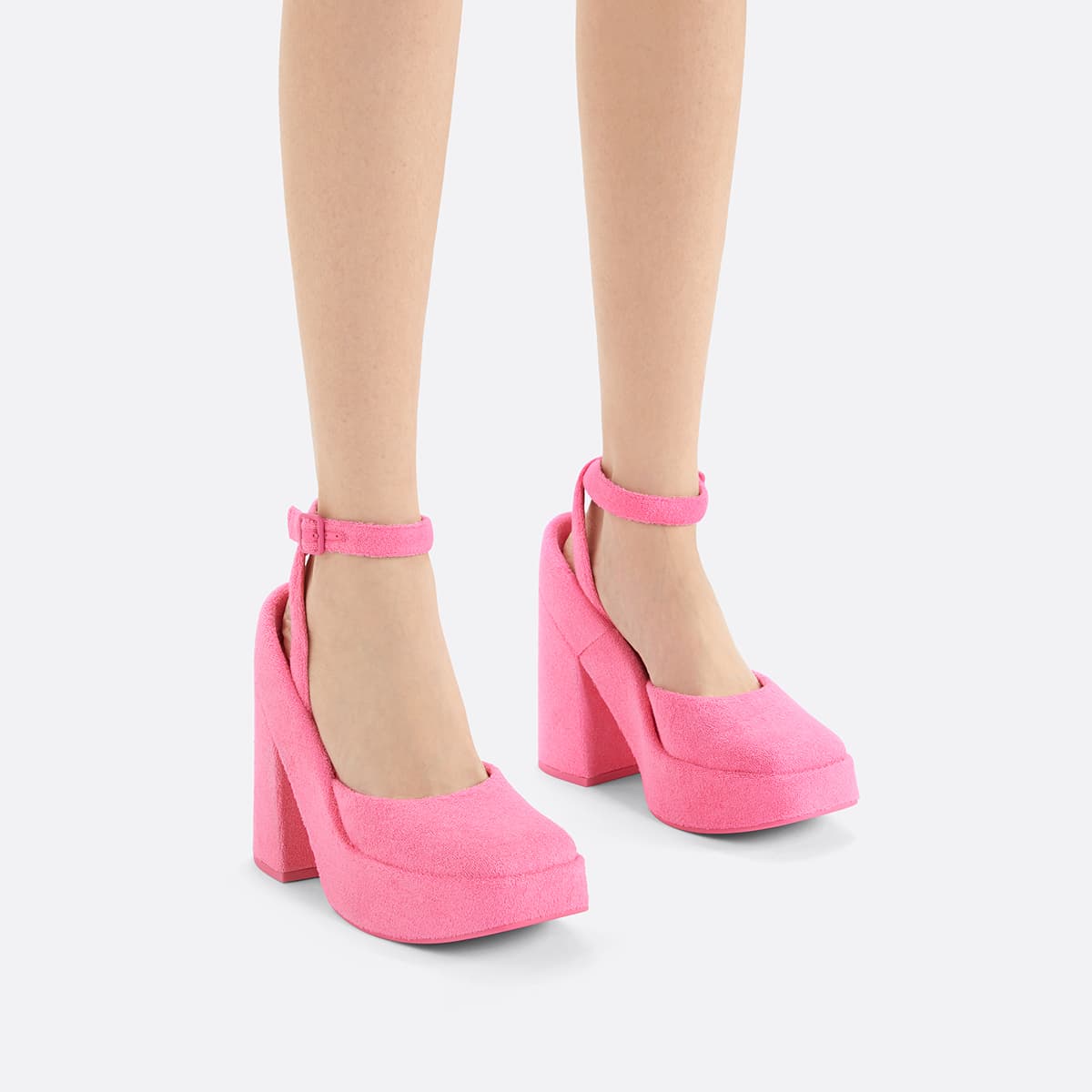 Тапочки CHARLESKEITH ck 12.3cm BLACK TEXTUREDBeigePink - изображение 4