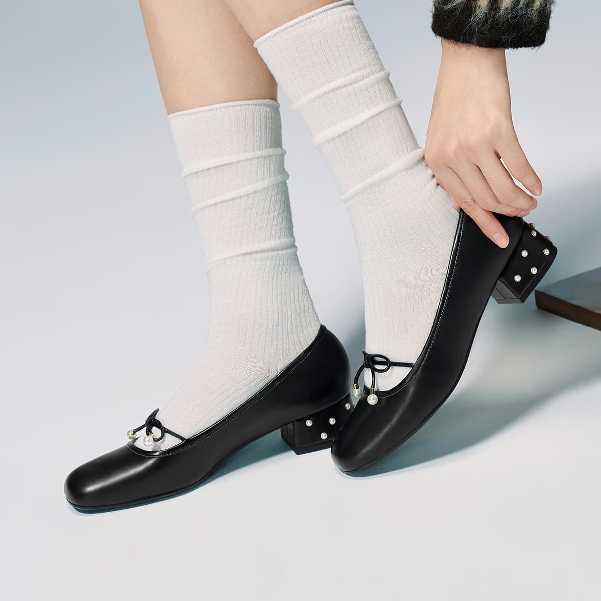 CHARLESKEITH ck PU 3.5cm Black — фото 4