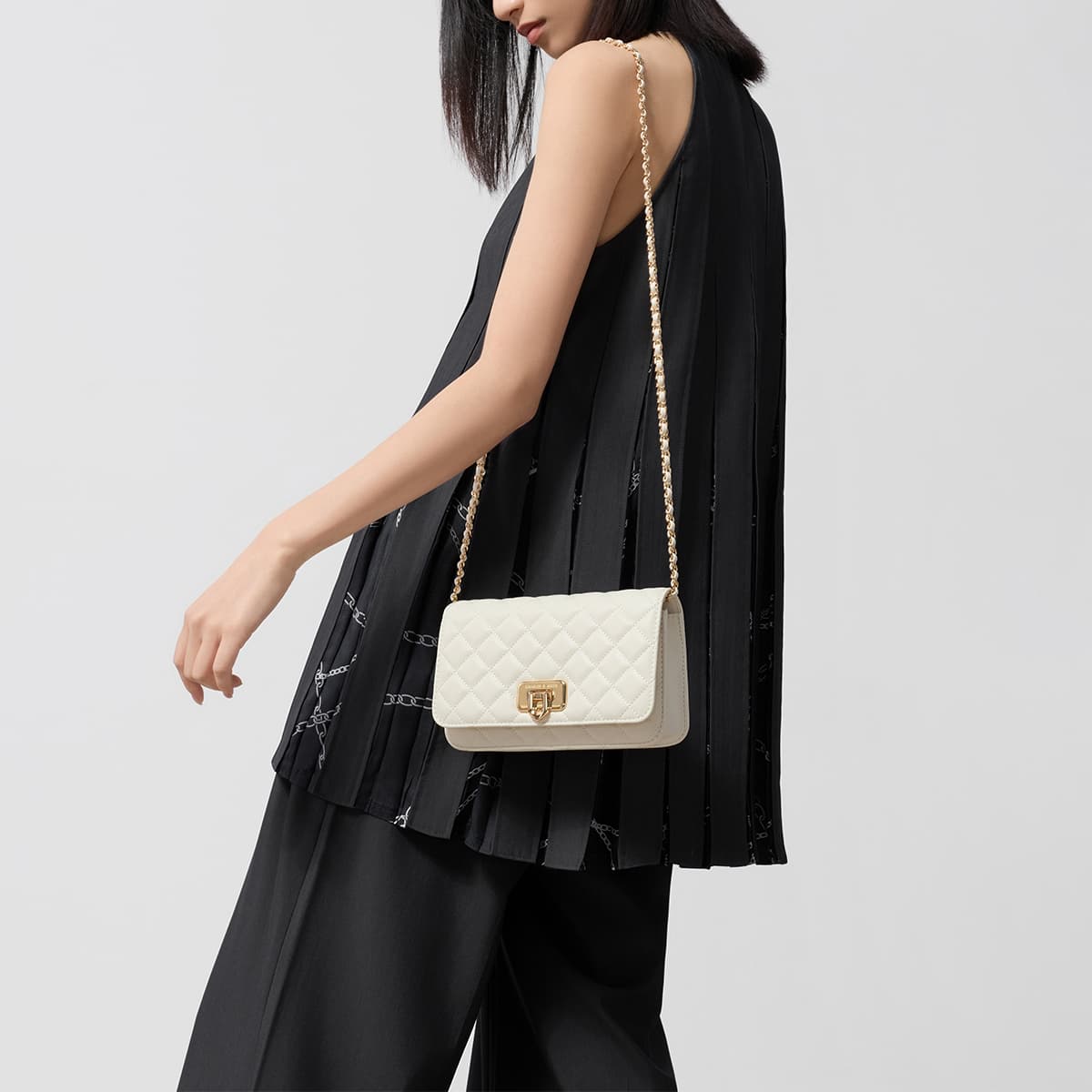 Сумка через плечо CHARLES KEITH ПУ (полиуретан) Сумки кросс-боди Женские Многоцветный - изображение 5