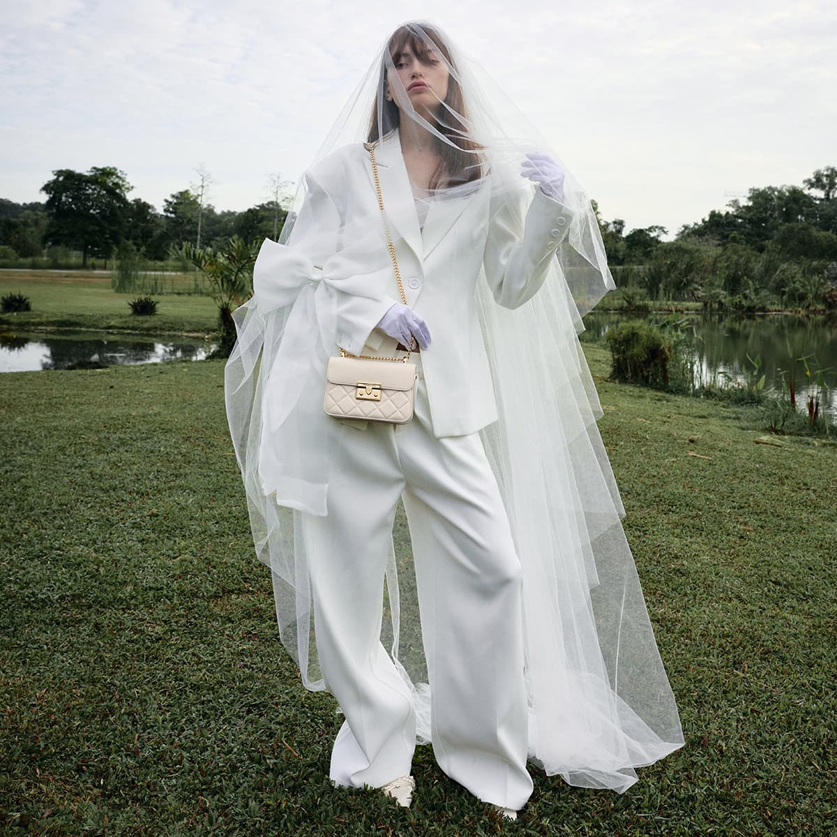 Сумка через плечо CHARLESKEITH BlackIvory - изображение 6