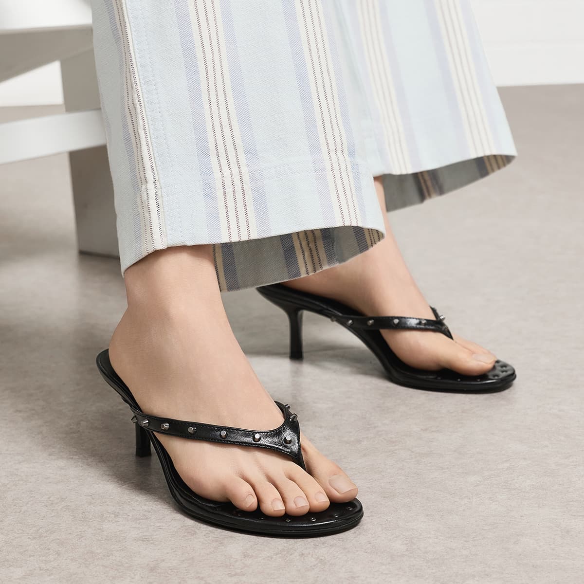 Шлёпанцы CHARLESKEITH ck 6.3cm — фото 4