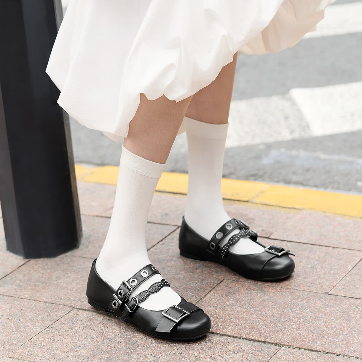 CHARLES KEITH Туфли Мэри Джейн Low Топ Женские - изображение 4