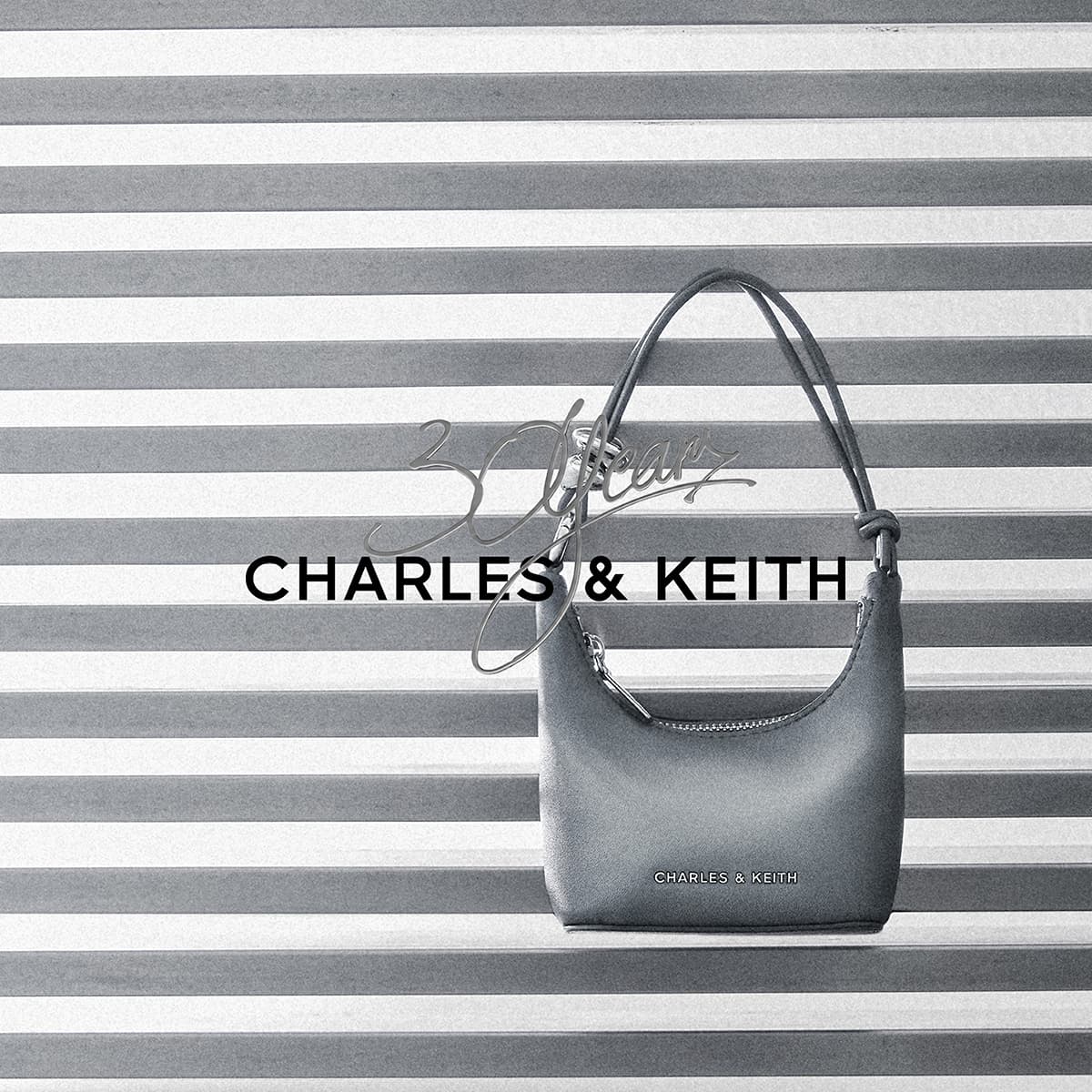 Мини-сумка CHARLES KEITH Сумки через плечо Серый Женские - изображение 4