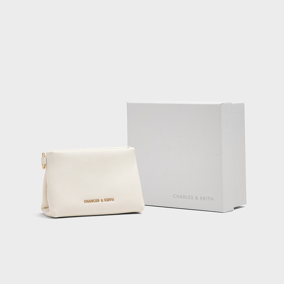 Портмоне CHARLES KEITH Монетницы Молочный белый Женские - изображение 5