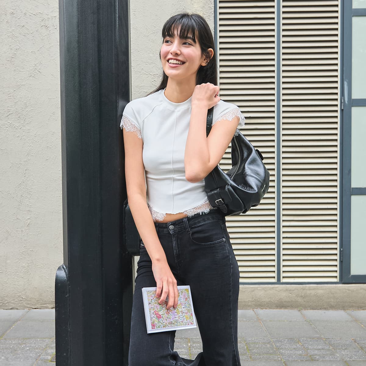Мини-сумка CHARLES KEITH ПУ (полиуретан) Сумка на плечо Сумки через плечо Маленький Женские Многоцветный - изображение 5