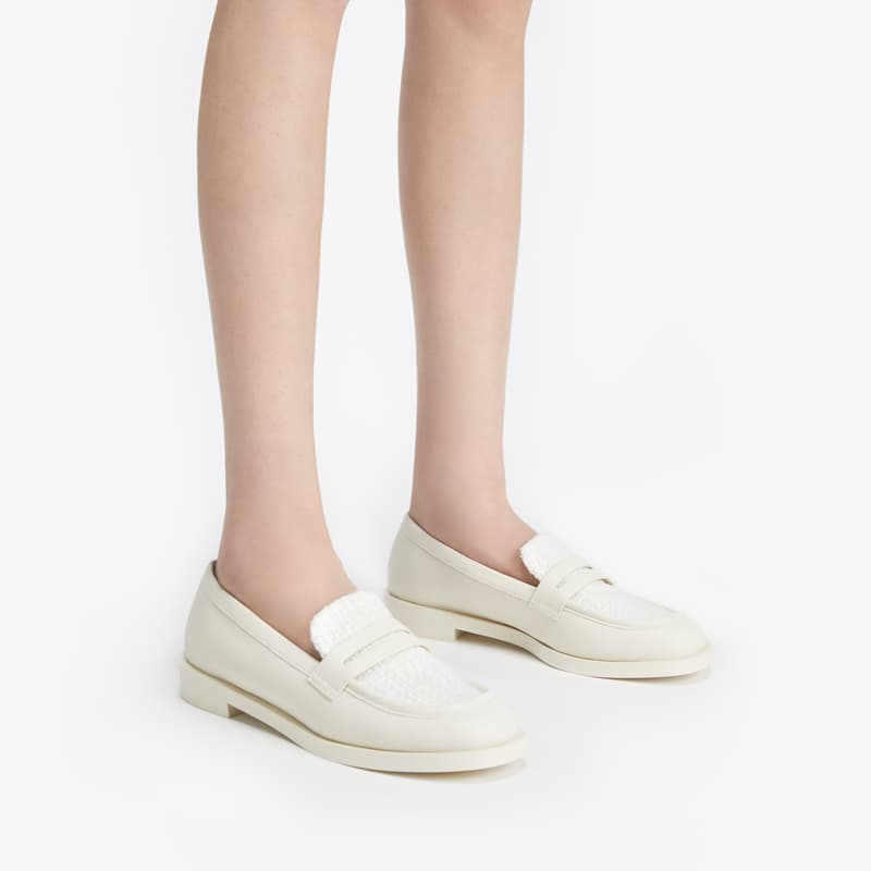 Лоферы CHARLES&KEITH PU Твид Повседневный Плоский Лоферы 2,4 см Женский - изображение 12
